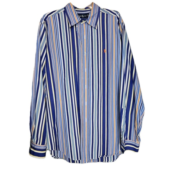 green emerald velvet dress Polo Ralph Lauren Custom Fit Striped Linen Shirt